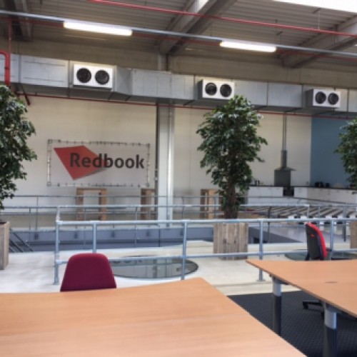 Kunstplanten voor Redbook te Almere