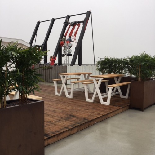 Kunst bamboe A'dam Lookout Kunst bamboe A'dam Lookout