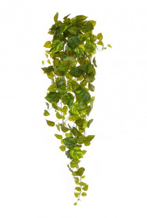 Pothos kunsthangplant 130 cm bont