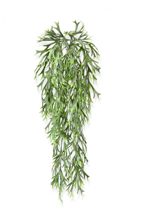 Hertshoorn kunst hangplant 65cm