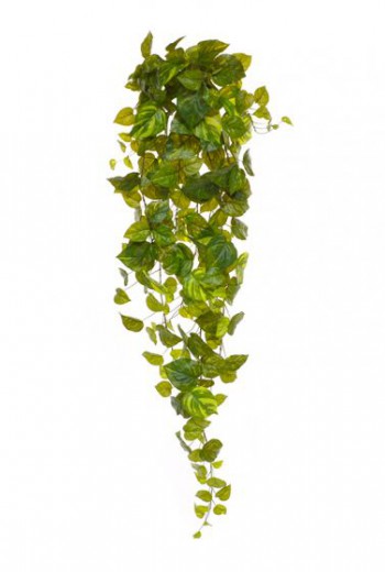 Pothos kunsthangplant 130 cm bont