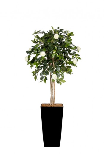 Kunstplant Camelia Umbrella wit Kunstplant Camelia Umbrella wit